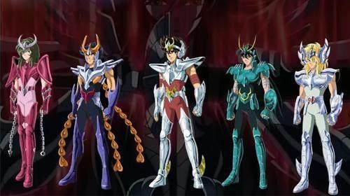 聖鬥士星矢 五小強聖衣歷次變化 鳳凰座的神聖衣是摔出來的 頭條新聞